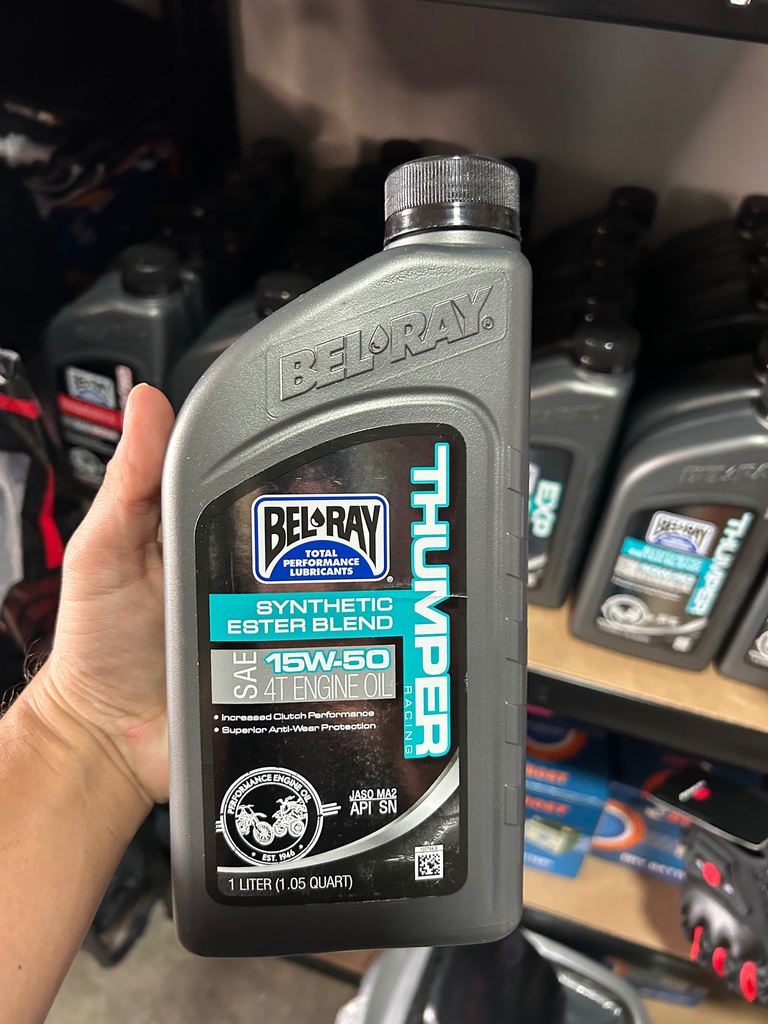 BELRAY THUMPER 15W50 SEMI SINT 