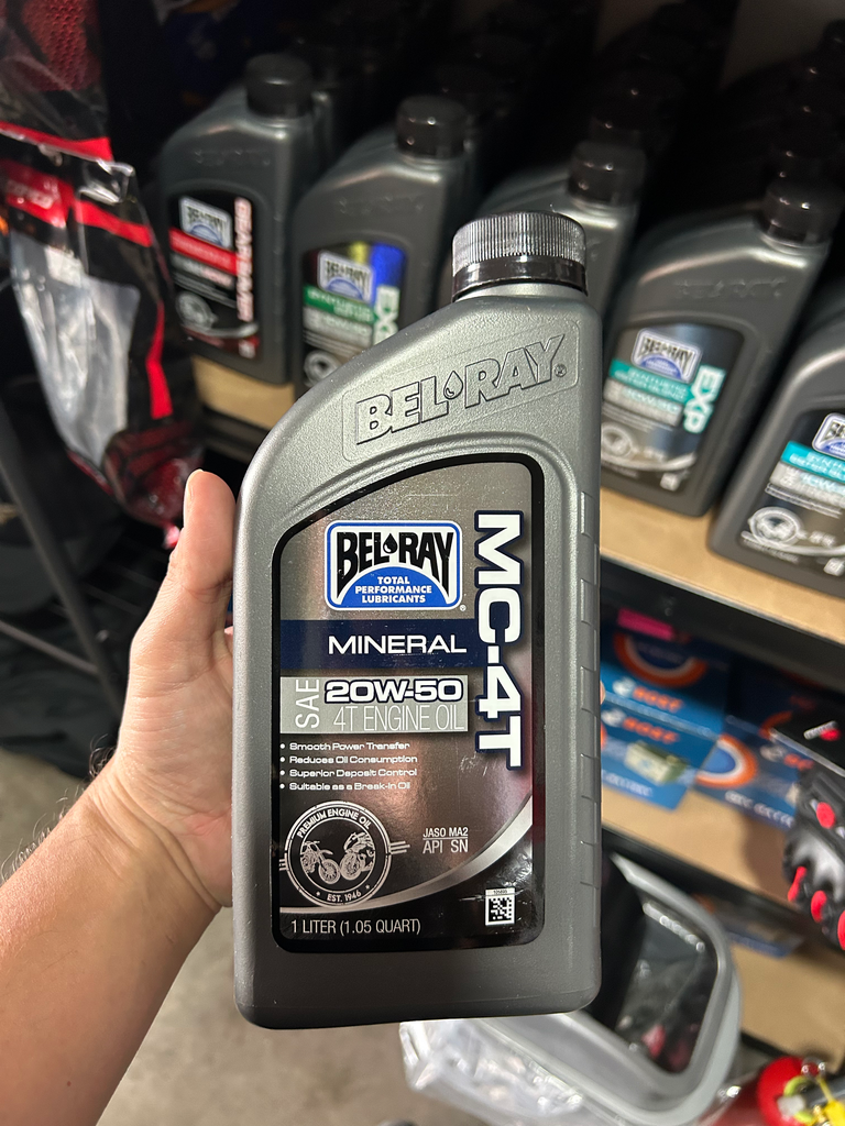 BELRAY MC-4T, 20W-50, 4 TIEMPOS 