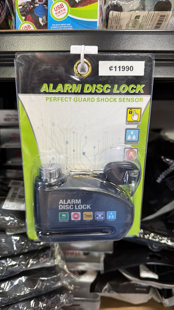 Candado Disco con Alarma