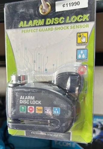 Candado Disco con Alarma