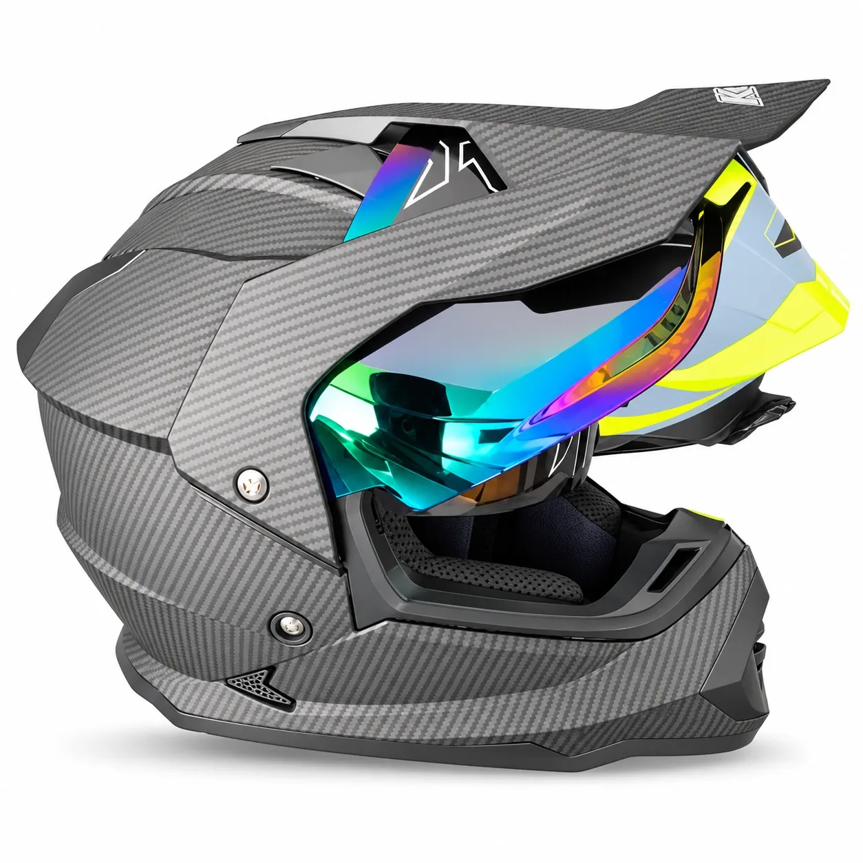 Casco KOV Onix fibra de carbono